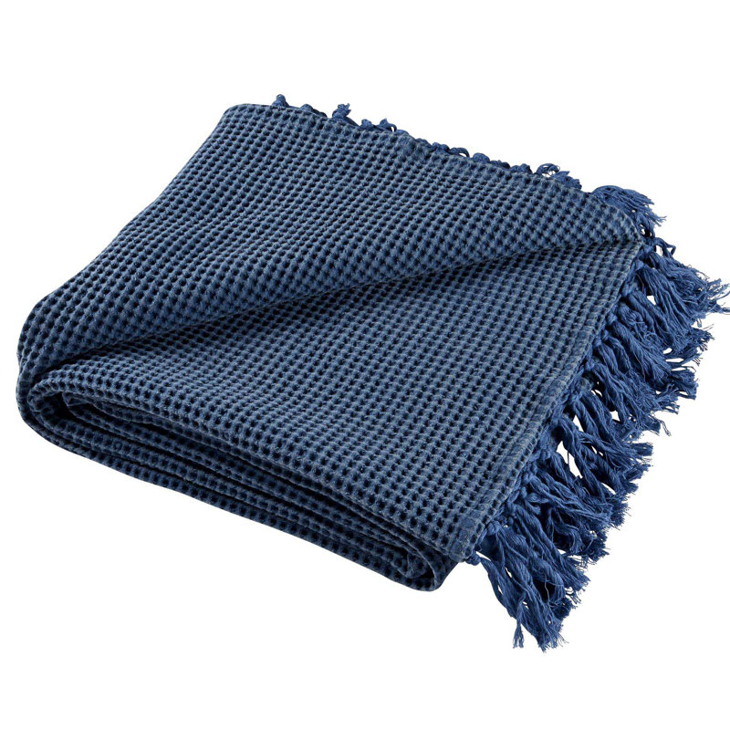 Loraine Throw Blanket, Blue