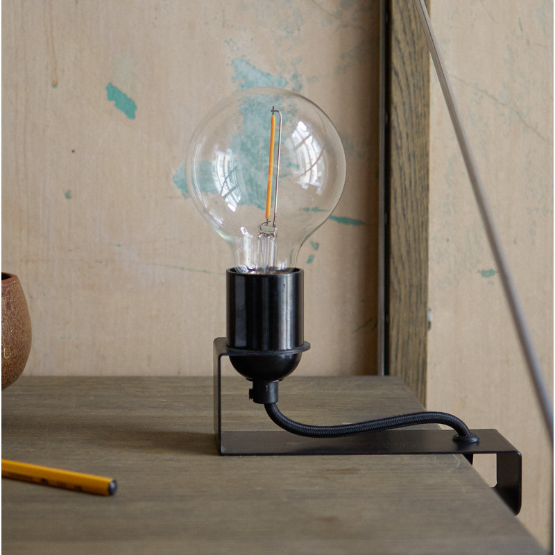 4.3'' Black Table Lamp