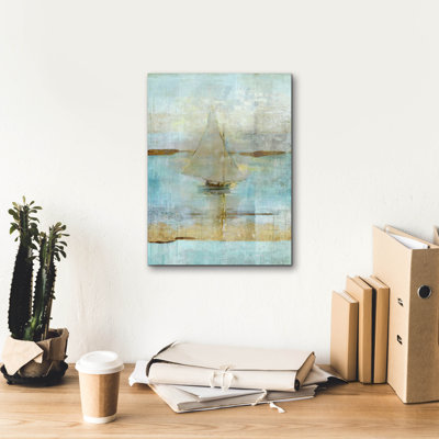 Art mural sur toile Breakwater Bay «Sailing In Dusk» par Marta Wiley