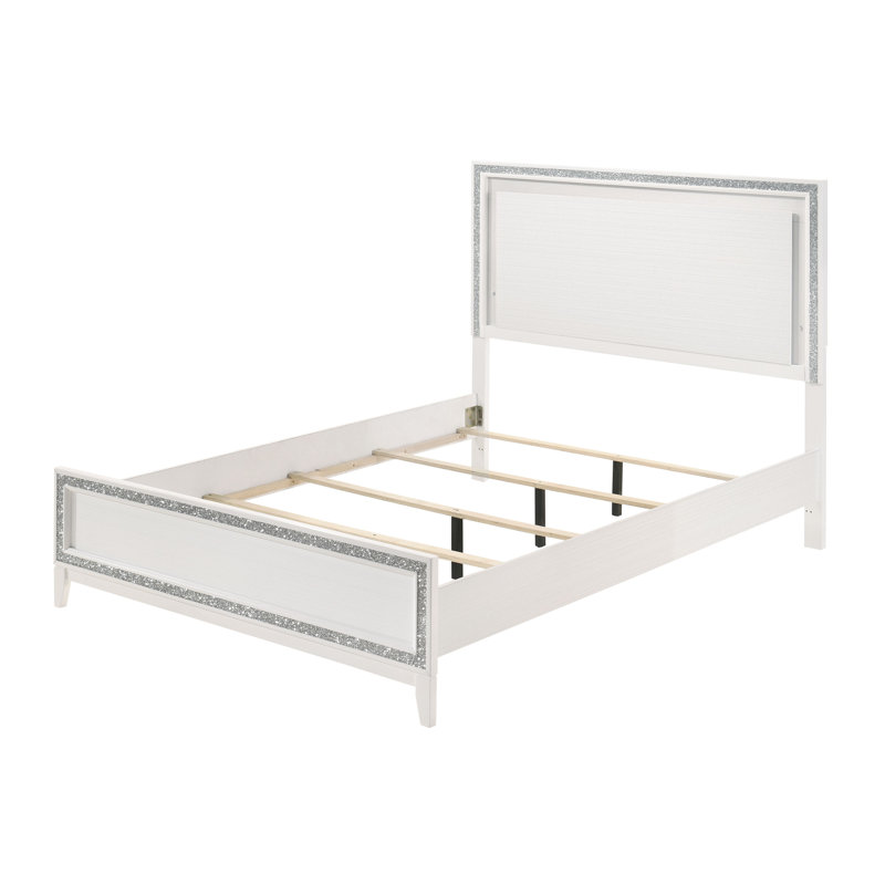 Lit standard Buteau, Blanc, Grand