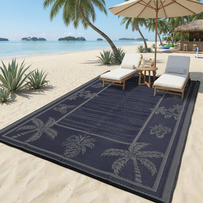 Tapis d'extérieur Botanical Reversible