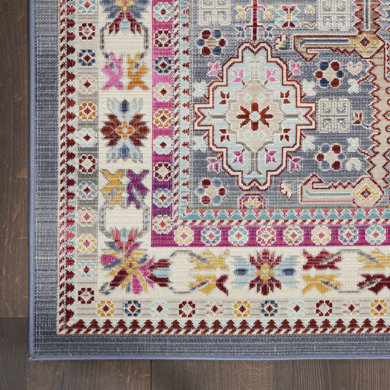 Oldham Ikat Area Rug, Rectangle 1.60 x 2.30cm