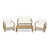 Teak Frame / Beige Cushion selected
