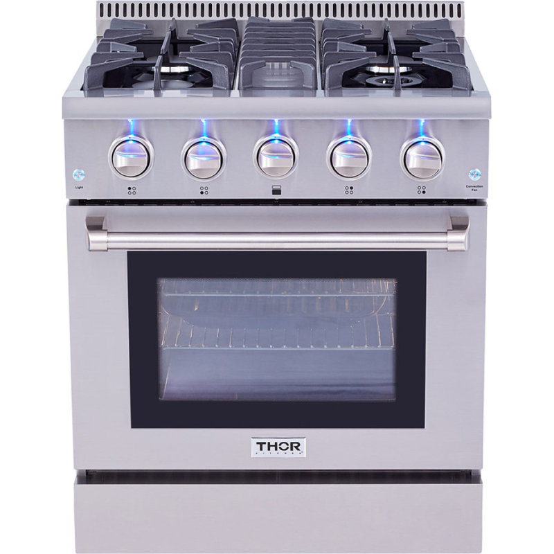 Cuisinière à double combustible 30 po 4,2 pi cu