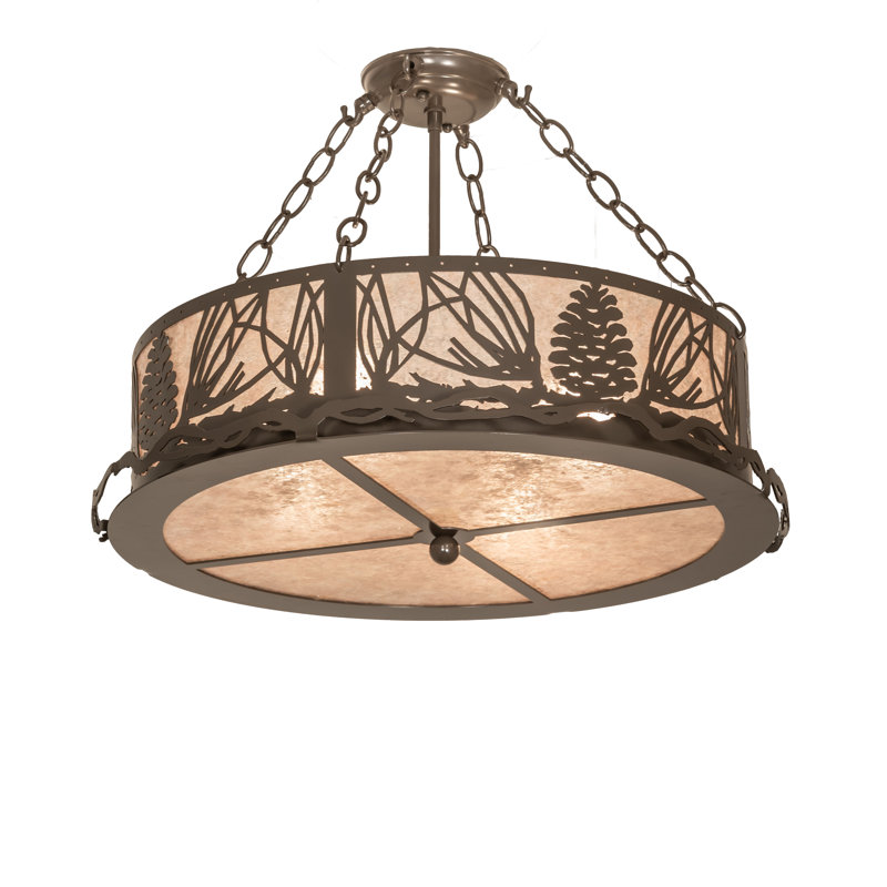 Gunthrop 4 - Light Semi Flush Mount