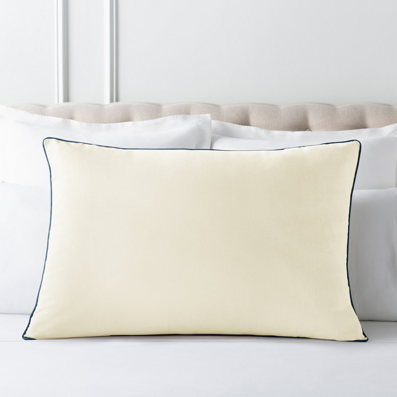 Mandalay Pillow Cover & Insert, White, 26" x 36"