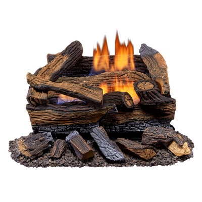 19.5'' W Ventless Fireplace Logs