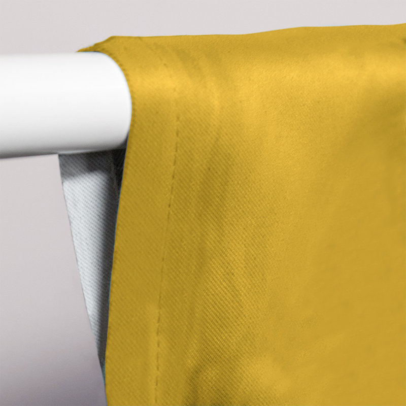 Sateen Room Darkening Curtain Single Panel, Purple