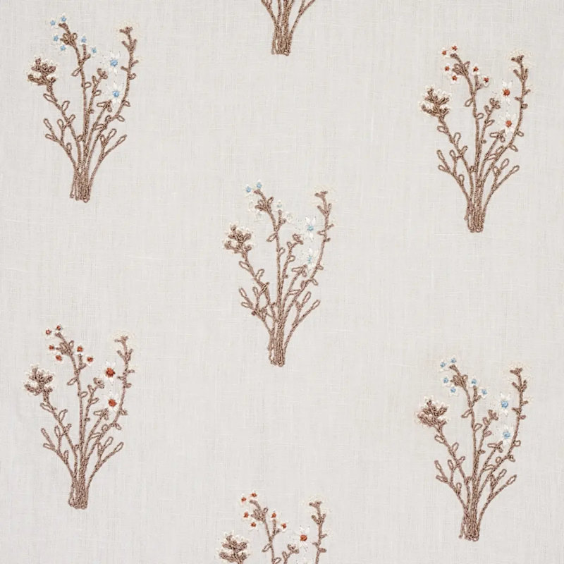 Stora Embroidery Fabric, Ivory