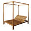 Lit de jour avec attrait extérieur, caractéristiques imperméables, salon, meubles structurés, accessoires, salons confortables, fabrication en bois massif