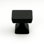 Modket carré uni - bouton d'armoire 1-1 / 8 po x 1-1 / 8 po noir mat - quincaillerie contemporaine pour tiroirs et armoires (ensemble de 10)