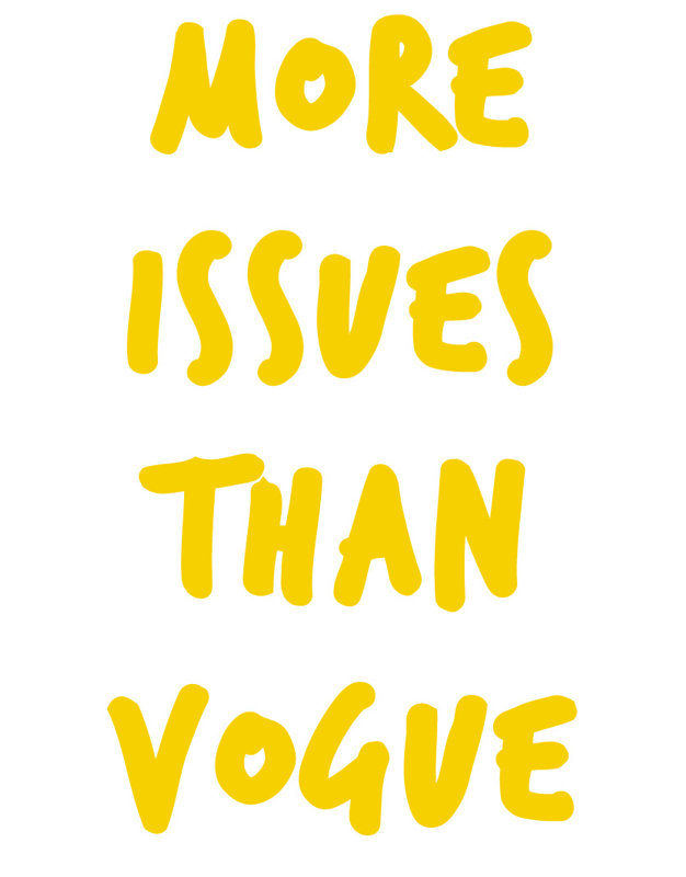 Décalcomanie murale plus de problèmes que vogue, Jaune clair, H 48 po x l 27 po x P 0,01 po