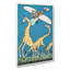 Giraffe Hunt by Moriz Jung - Wrapped Canvas Painting-61854878