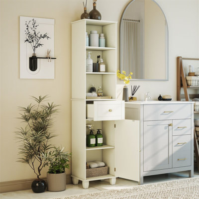 Freestanding Linen Cabinet