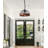 1 - Light Matte Black Lantern Pendant