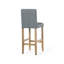Jenifer Upholstered Bar Stool with Solid Wood Frame