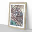 Hirosaki Castle by Hiroshi Yoshida - Picture Frame Art Print-55641988-55641986