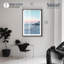 «Clouded Shore Shadowbox Print Coastal Art Prints» par Notoriart-116883092-116883093