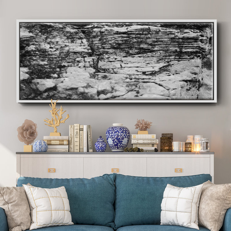 Found Textures XVIII- Framed Canvas