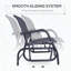 Banc oscillant pour 2 personnes Outsunny-1640147981
