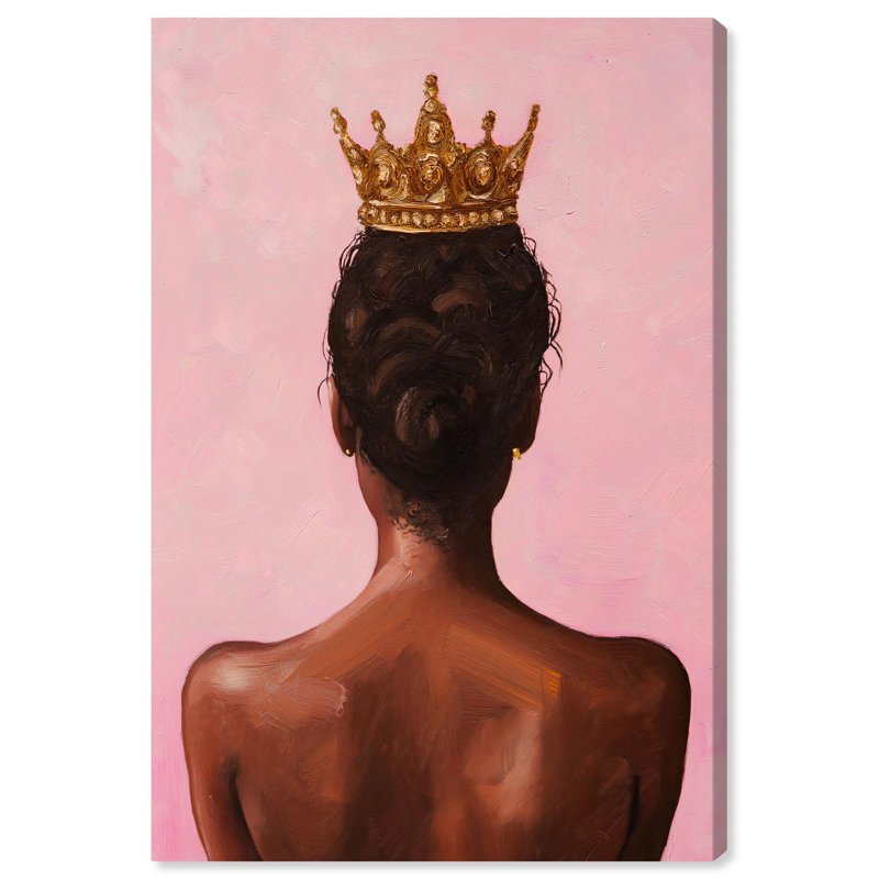 «Dazzling Presence», toile Art Portrait par Art Remedy, H 54 po x l 36 po, Toile tendue