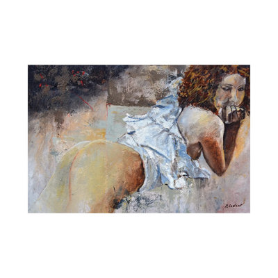Helena 1 Piece Wrapped Canvas Painting