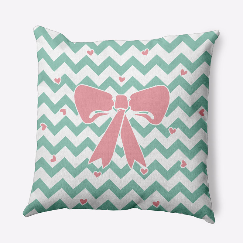 Coussin décoratif en polyester géométrique, H 16 po x l 16 po, Carré