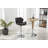 Sanchez Swivel Upholstered Adjustable Height Counter Stool-1355476430