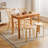Desk With Drawers And Hooks, Small Computer Table, 39X22x30inch Work Desk, Study Table, Small Wooden Dining Table-1249477552