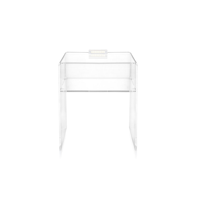 Emille 40cm W Plastic Bedside Table