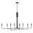 8 - Light Dimmable Modern Linear Chandelier-1326441902