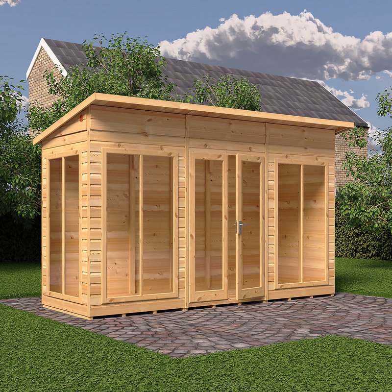 Lela 12 x 4 ft Summerhouse