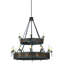 Rustic Lodge 34 - Light Chandelier