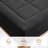 Crotty 350g Filled Checkerboard Pattern Mattress Topper-2057959564-2070613470