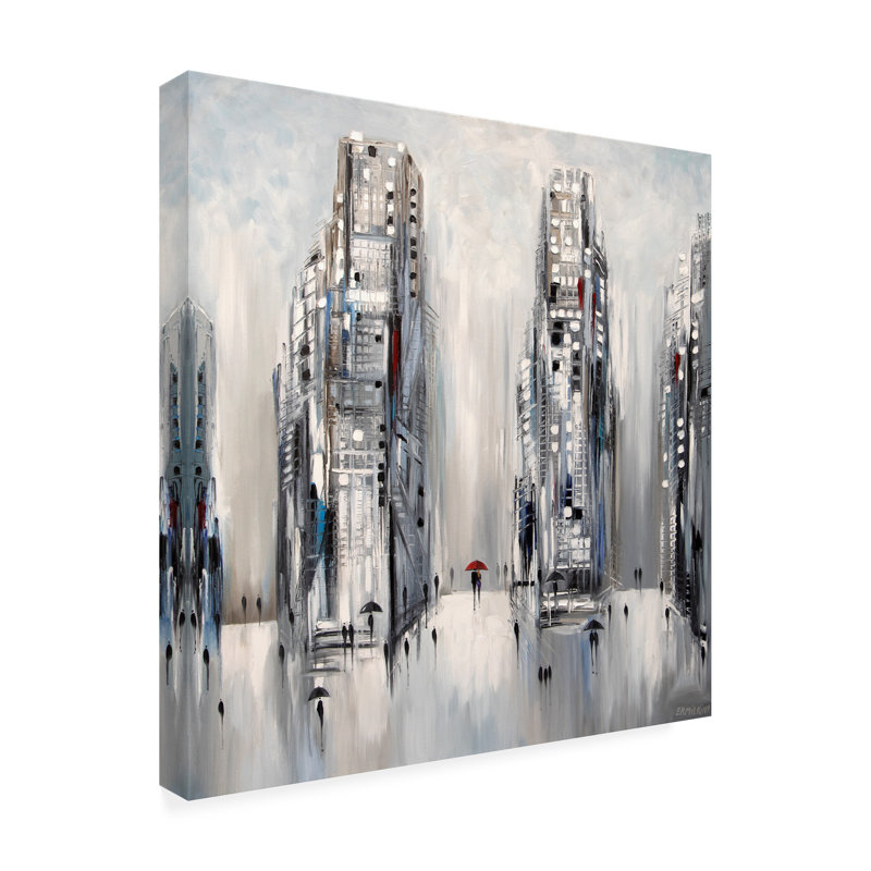 Œuvre sur toile, Ekaterina Ermilkina, H 14 po x l 14 po