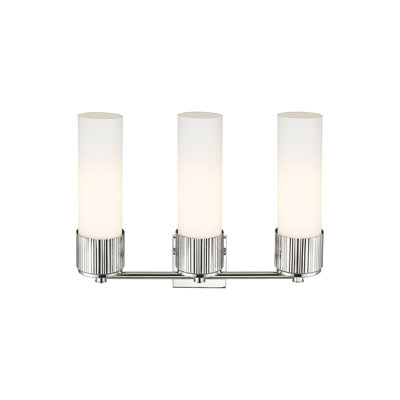 Éclairage pour meuble-lavabo mural 3 lumières 12 "Bolivar