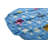 Rectangle 4'1 x 4'4 Pires Blue Rug