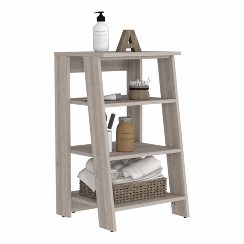 Armoire d'appoint Fathi, Gris clair