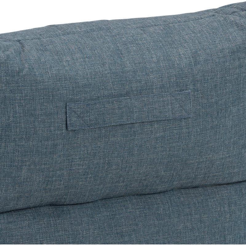 Fauteuil à billes intérieur / extérieur moelleux et solidaire pour apprendre et se détendre, Marine