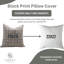 Housse de coussin fabriquée à la main à imprimé de blocs de coton pour une décoration intérieure élégante-2014529128