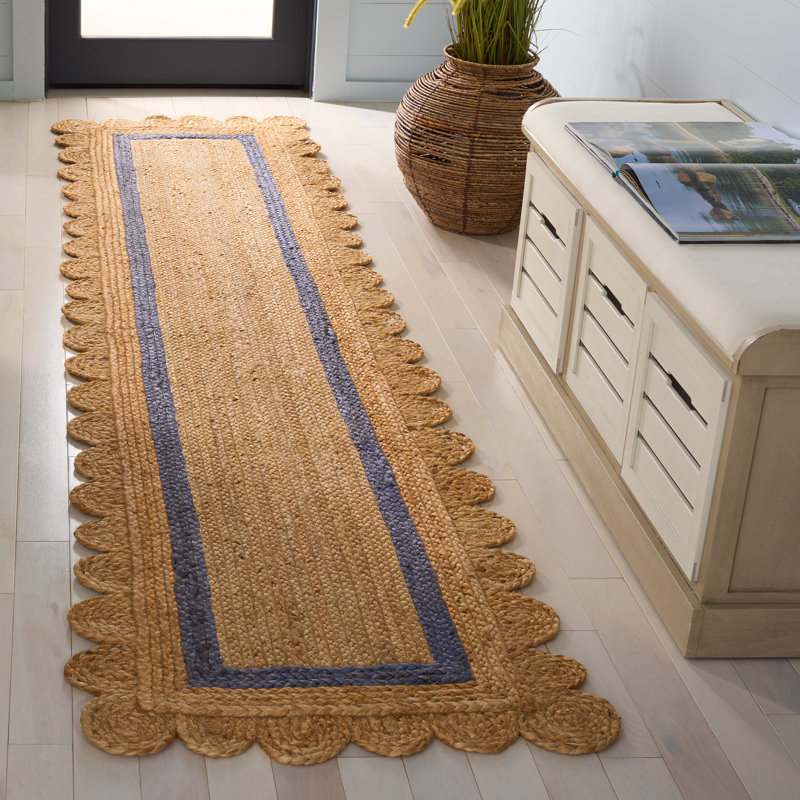 Tapis en jute / sisal Inkai, Tapis de couloir 2 pi 3 po x 9 pi
