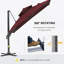 Parasol de patio polyvalent pour tous les temps, rehaussant votre expérience extérieure-1415205871