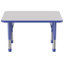 Rectangle T-Mould Adjustable Height Activity Table-99018376-99069332-99069338
