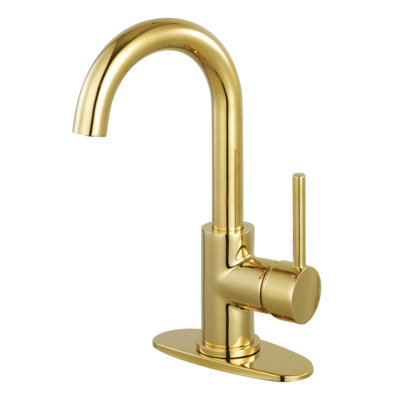 Robinet de salle de bain monotrou avec assemblage de bonde Concord