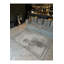 Tapis gris tissé Mosso-64153218