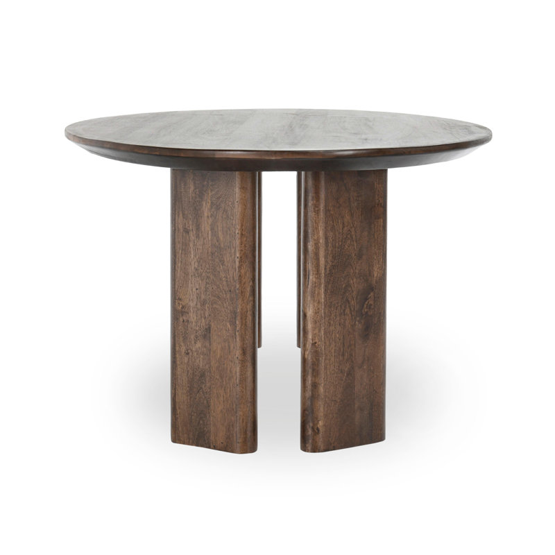 Oval Solid Wood Dining Table