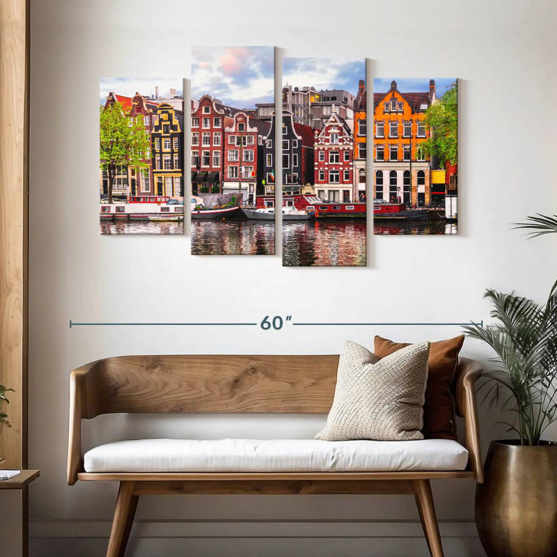 Les maisons de canal d'Am Amsterdam