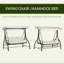 3 Person Porch Swing with Canopy