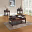 Table basse Malachi avec plateau relevable