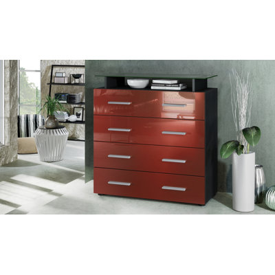 Mazur 4 Drawer 76cm W Chest
